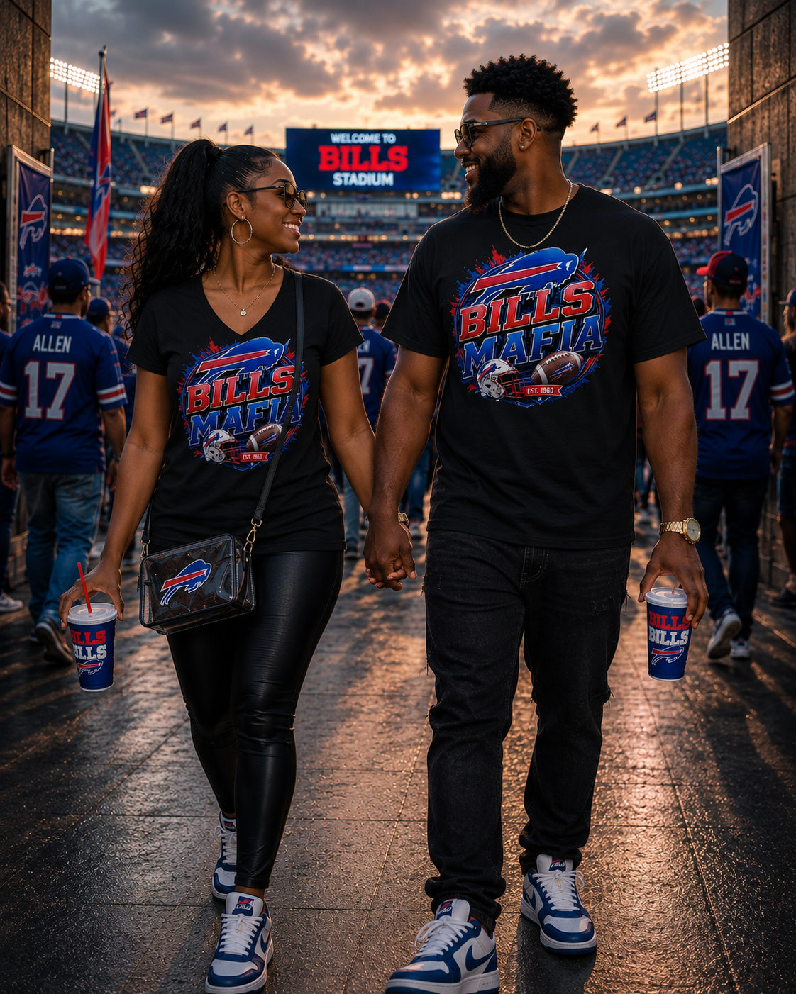Bills Mafia Game Day Unisex Tee – Buffalo Football Fan Shirt