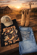 Sunset Rodeo Graphic Tee